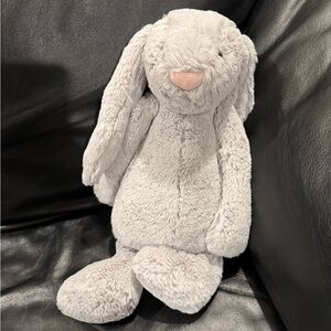 NWT Jellycat Light Blue/Gray Bashul Bunny